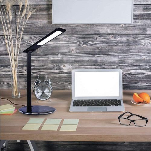 Citytek lampe de bureau avec base pour chargement sans fil à prix pas cher