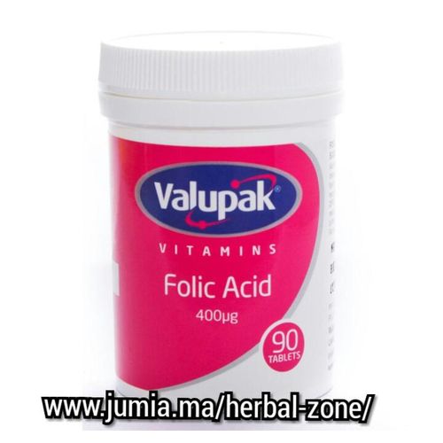 Valupak حمض الفوليك هرمون الخصوبة يزيد من معدل الحمل 90 كبسولة جوميا المغرب