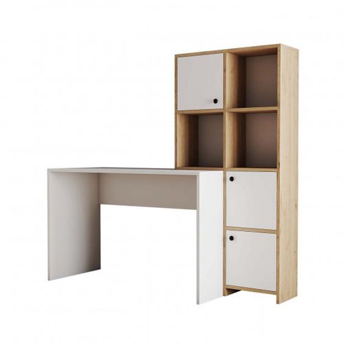 Generic BUREAU AVEC ÉTAGÈRE DE RANGEMENT à prix pas cher