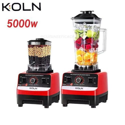 product_image_name-Generic-K:OLN Mélangeur Blender avec 2 Bols incassable, Presse-agrumes & céréales Robot 5000W-1