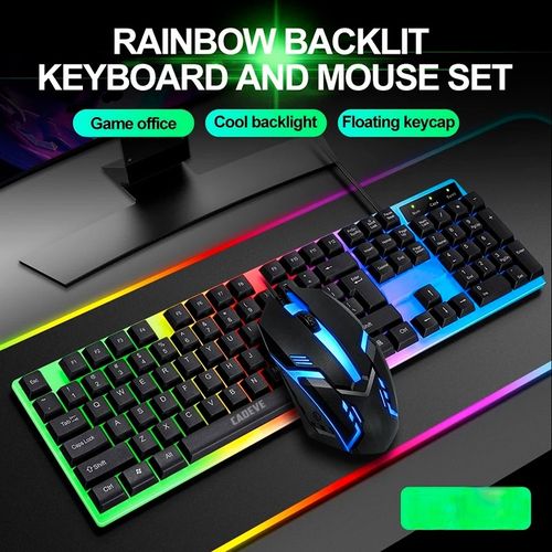 Generic PACK CLAVIER SOURIS GAMER - PACK GAMING à prix pas cher