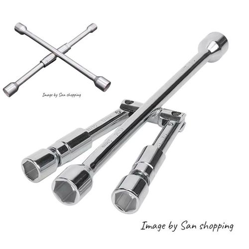 Qiilu Clé à Douille Amortisseur CR-V - Outil De Retrait Hexagonale Pour Voiture En Acier Chrome-Vanadium