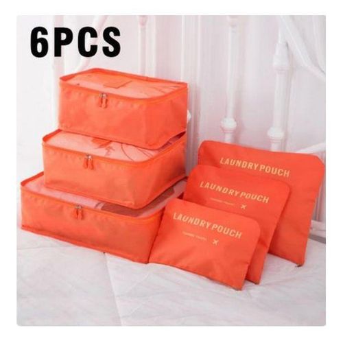 product_image_name-Generic-مجموعة من 6 حقائب سفر - مجموعة من أكياس التخزين لداخل الحقيبة اليدوية والخزانة والحقائب والأحذية-1