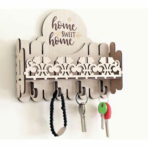Porte-clés mural en métal pour Sweet Home, manteau décoratif, porte-clé T1,  porte d'entrée, cuisine, # A - AliExpress