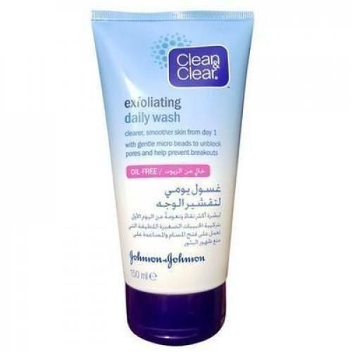 product_image_name-Clean & Clear-Exfoliating daily wash. 150ml naturel-1