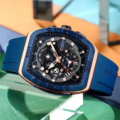 product_image_name-Curren-Montres pour Hommes Top Marque De Luxe Militaire En Cuir Montre-Bracelet-2