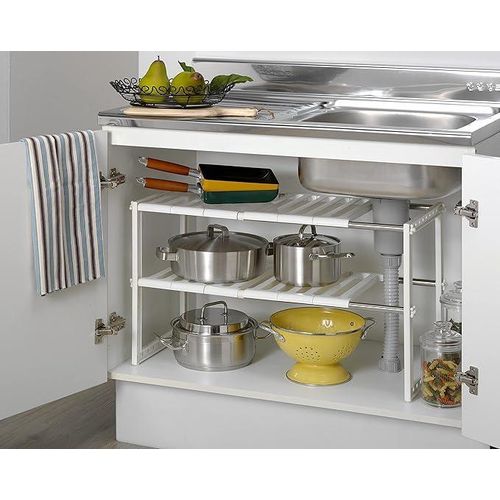 product_image_name-Generic-Étagère de rangement de cuisine réglable pour optimiser l’espace sous l’évier-1