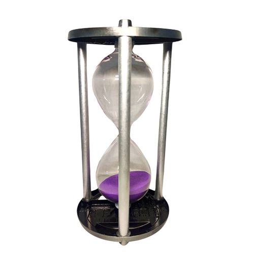 Generic Sablier en Verre et metal Horloge 30 Minutes - Créatif pour  décoration à prix pas cher