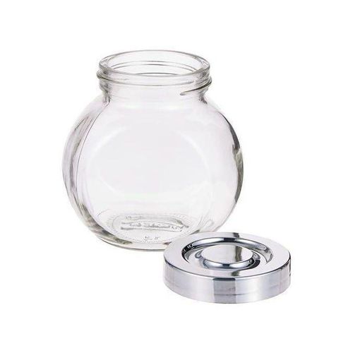 product_image_name-Generic-Ensemble de Bocaux en Verre Transparent avec Couvercles Argentés-3