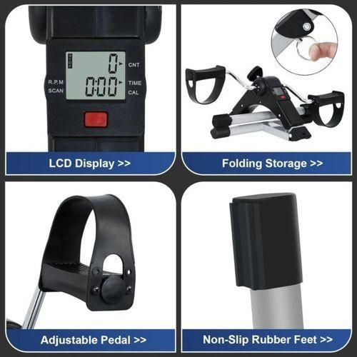 product_image_name-Generic-Mini Vélo d'Exercic, Pliant avec Écran LCD pour Musculaire des Jambes , des Bras-8