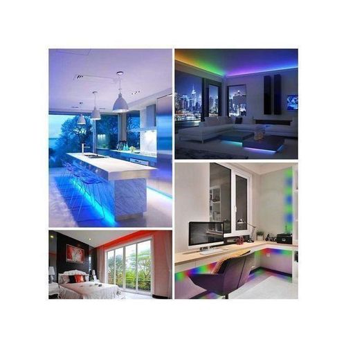 product_image_name-Generic-LED Strip Light 4.5M – RGB avec Télécommande & Alimentation 12V 3A-3