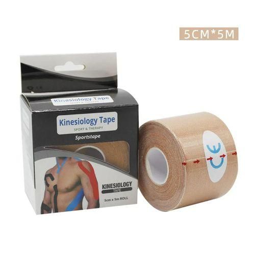 product_image_name-Generic-Kinesiology Tape Bande Elastique de Kinésiologie et Lifting du Visage 5cm x 5m Adhésif, Résistant à L'eau-1