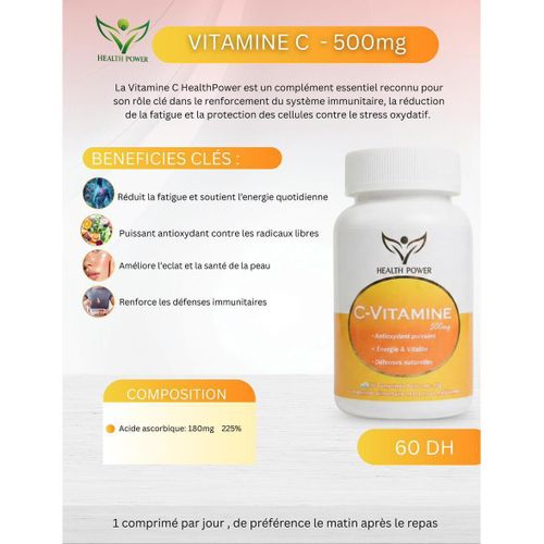 product_image_name-Health Power-PACK = PROPOLIS ( VITAPLUS ) 60 Comprimés 250 mg + Zinc 90 Comprimés + VITAMINE C 90 Comprimés-5