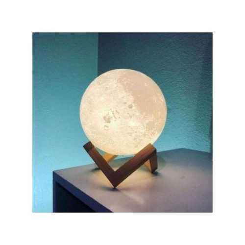 product_image_name-Generic-3D Moon Lamp Night Light Imprimé Lampe avec USB Rechargeable Tactile...-1