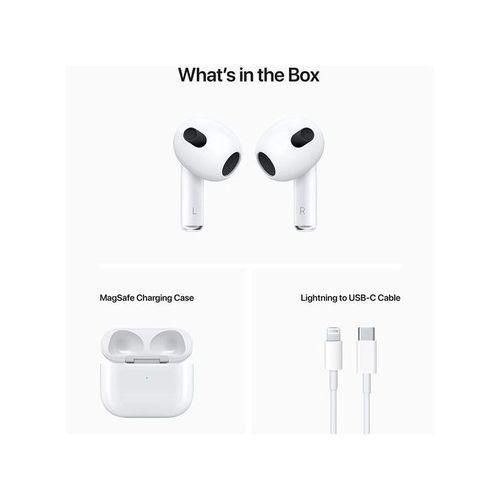 Apple Airpods 3 eme ecouteurs bluetooth sans fil original - image 3