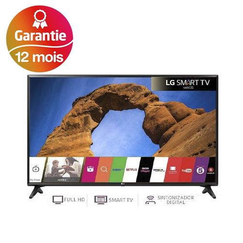 LG 43″ Full HD 43LM6300 LED Smart TV Web Os récepteur et wifi intégré– Noir -MODEL 2019