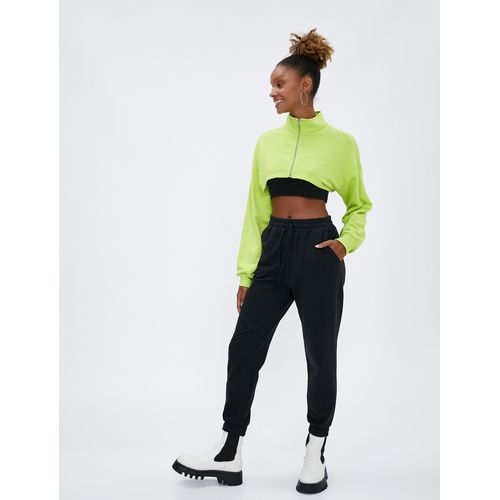 Koton Pantalon de jogging femme noir à prix pas cher