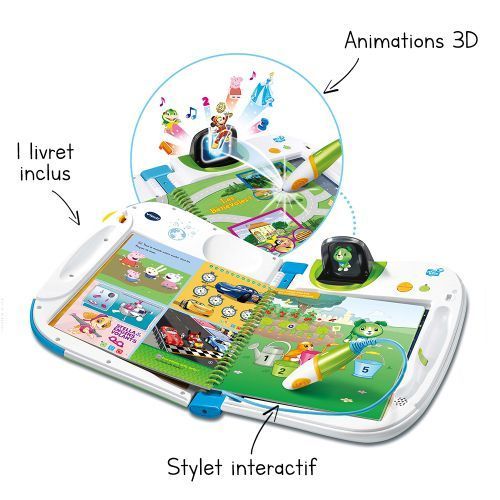 Vtech Magibook 3D - Starter Pack Ecran avec annimation 3D- jouet educatif  pour enfant 2 à 8 ans à prix pas cher