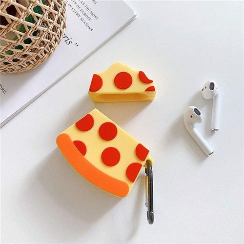 product_image_name-Generic-Boite de Protection en Silicone pour Ecouteurs Airpods PRO 1 / 2 / 3 GEN, en forme de dessin anime Cute Pizza-2