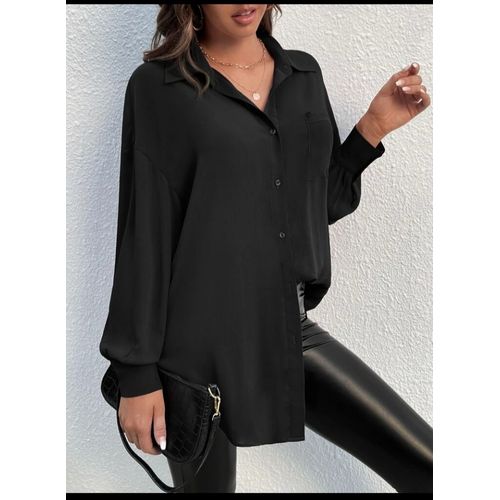 Chemise noir pas discount cher