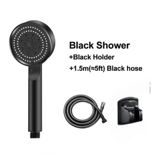 Generic Douchette noir pour salle de bain;pomme douche noir à prix pas cher