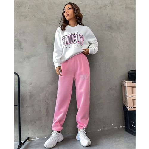 Generic Survêtement 2 Pièces Ensemble Jogging Hoodies Femmes Ref 55 - Rose  à prix pas cher