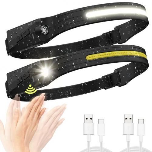 Lampe sportive - avec bande élastique réglable - bracelet de sport - lampe  de course 