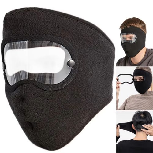 product_image_name-Generic-Masque Chaud pour Moto, Vélo et Sports d'Hiver, avec Lunettes Intégrées-3