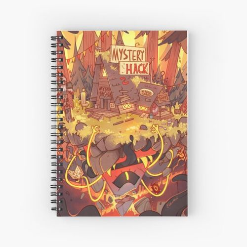 Generic Weirdmageddon Spiral Notebook Bloc note