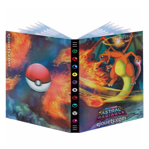 Generic Album des cartes pokemon grand Form 432 cartes - Dracaufeu 3D à  prix pas cher