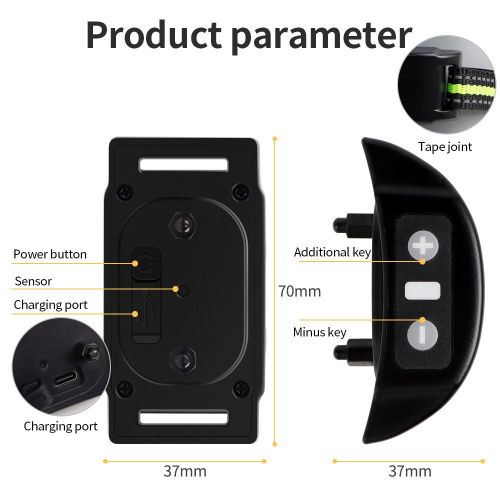 product_image_name-Generic-Collier Électrique de Dressage Anti-Aboiement pour Chien – Réglable, Ultrasonique, et Polyvalent-7