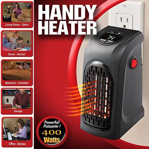radiateur électrique Chauffage électrique portable ventilateur de bureau  chauffant chauffage chauffant à air chaud du bureau à la maison Machine  plus