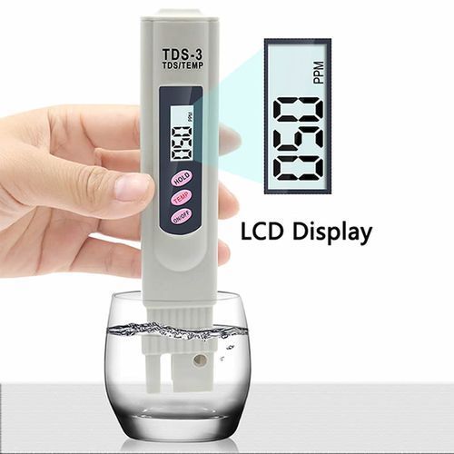 TDS mètre Appareil mesure la qualité et température de l'eau testeur de  pureté à prix pas cher