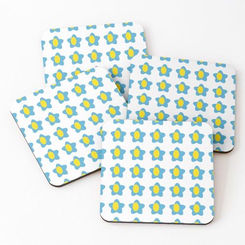 product_image_name-Generic-4 Dessous de Verre Motif étoile du drapeau des Palaos sous tasse unique -1