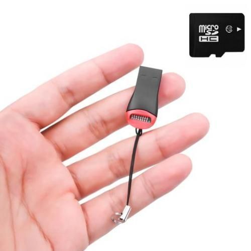 Generic Lecteur de carte mémoire Flash USB 2.0 Micro SD adaptateur  ordinateur haute vitesse pour carte mémoire à prix pas cher