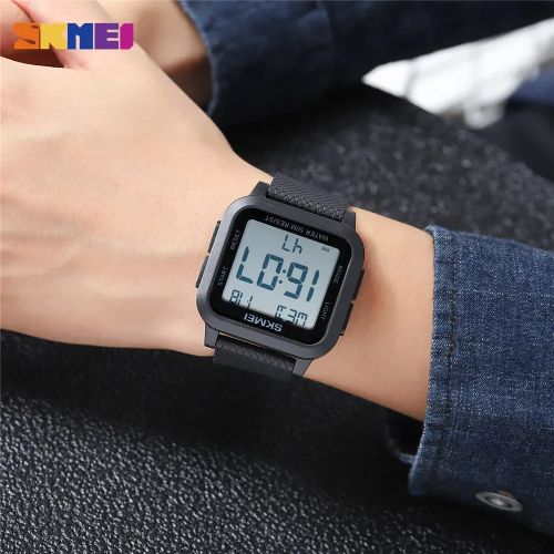 Skmei montre lectronique r veil LED lumineux tanche sport prix
