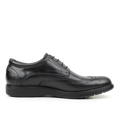 Generic Chaussures BEAST N1 Derby Demi Brogue Noir CLERVENS