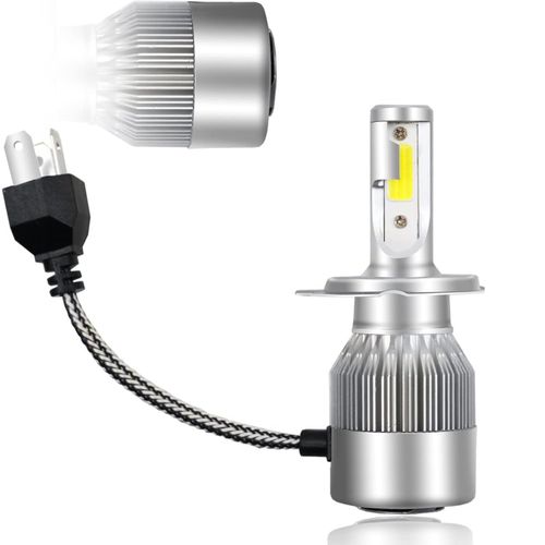 Ampoule De Phare LED Ampoule De Phare Ampoule H4 Avec Lentille De  Projecteur 2pcs H4 Ampoule De Phare LED 20000LM 90W IP65 Kit De Conversion  De Faisceau Haut Et Bas Avec Mini 