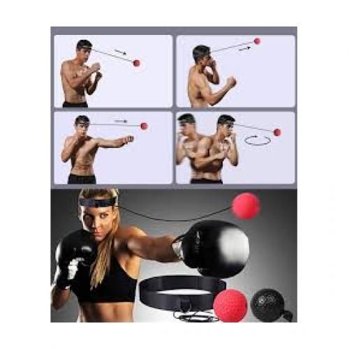 Generic Boxe Magic Ball Reflex Vitesse Entraînement Avec Bandeau