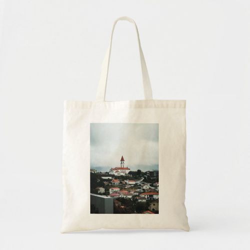 product_image_name-Generic-Tote bag church of Vizela, photograph of Portugal - Unique, haute qualité-1