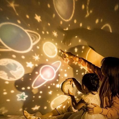 Generic Projecteur LED chambre enfant , ciel étoilé, lampe de nuit. à prix  pas cher