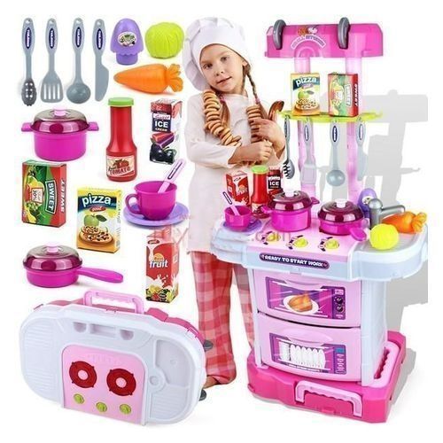 Generic Jouet de Cuisine Little Chef Ensemble de jeu de Cuisine pour fille 3 en 1 a prix pas cher Jumia Maroc