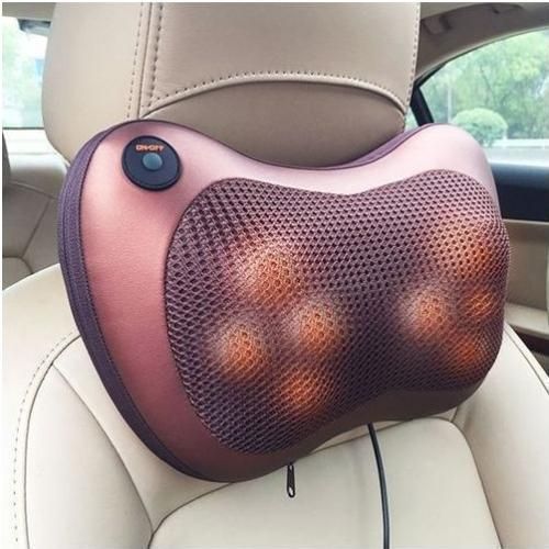 Generic coussin massage électrique portable pour voiture, maison.pour  cou,dos,jambes à prix pas cher