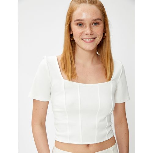 Koton Blouse a manches courtes pour femme blanc a prix pas cher Jumia Maroc