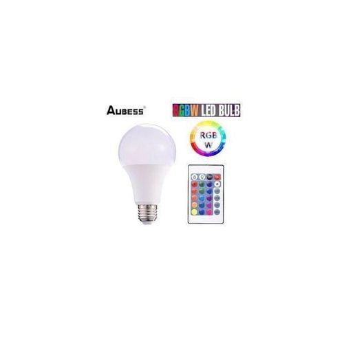 product_image_name-Generic-Led Lampe RGB E27 avec Télécommande, Changement de Couleur Lampe Ampoule-2