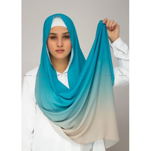 Generic Foulard châle hijab en DEGRADE tendance - Haute qualité
