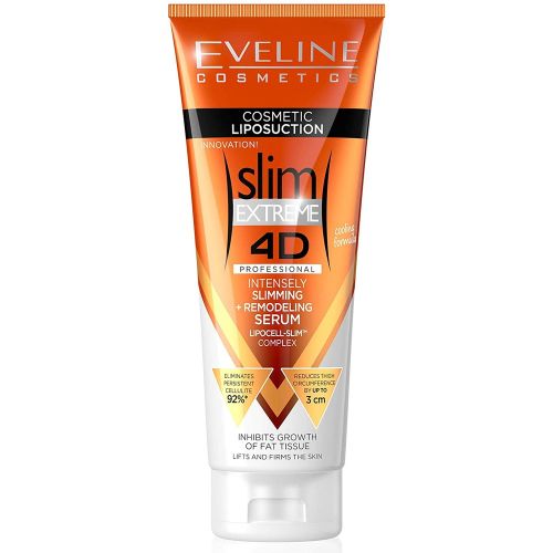 Eveline Cosmetics Slim Extreme 4d Sérum Amincissant Anti Cellulite à Effet Rafraîchissant 250