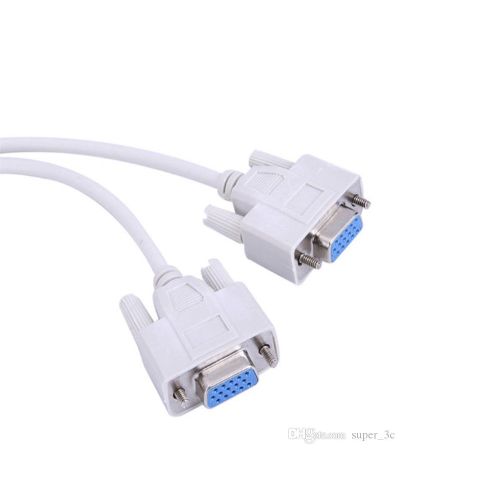 product_image_name-Generic-SVGA 15 دبوس HD15 أنثى إلى أنثى كابل لأجهزة الكمبيوتر المحمول والتلفزيون وجهاز العرض-4