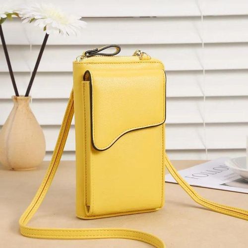 Generic Petit Sac A Bandouliere En Cuir Pu Pour Femmes Sacoche A Epaule Portefeuille Porte cartes Porte monnaie a prix pas cher Jumia Maroc