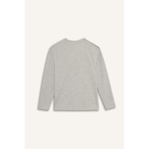 product_image_name-Defacto-تي شيرت مطبوع بأكمام طويلة وياقة دائرية للأولاد-5